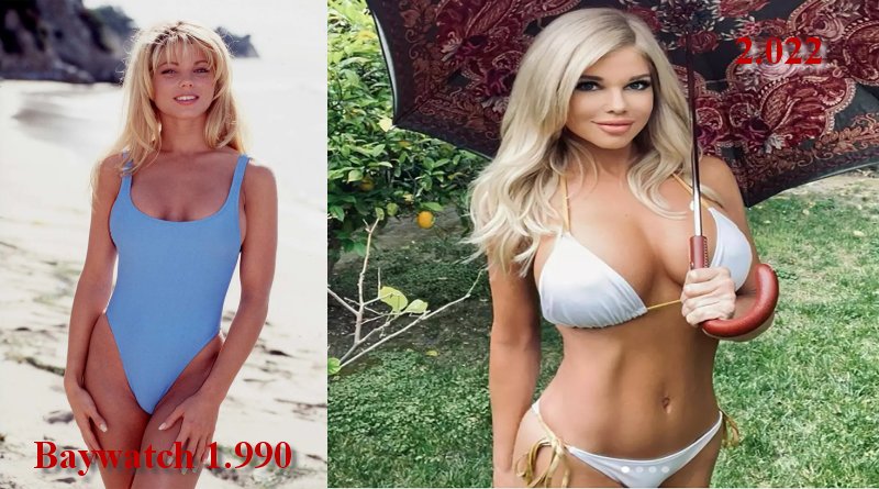 La estrella de 'Baywatch' Donna D'Errico, con 54 años, en bikini, como a los 20.!